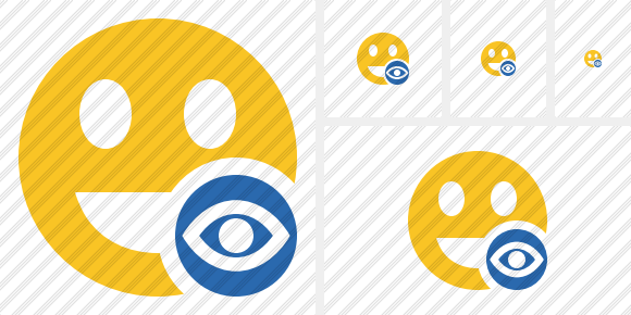 Smile Laugh View Icon Smile Laugh View Icon