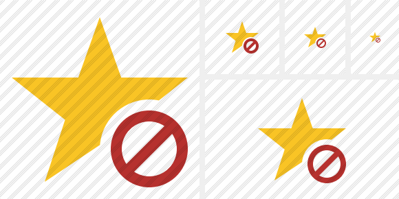 Star Block Icon Star Block Icon