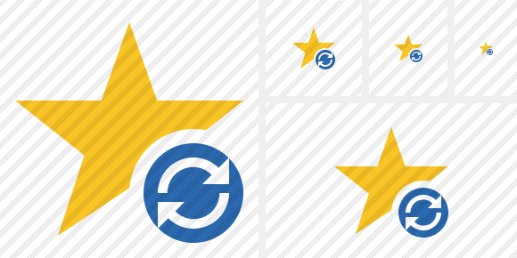 Star Refresh Icon Star Refresh Icon