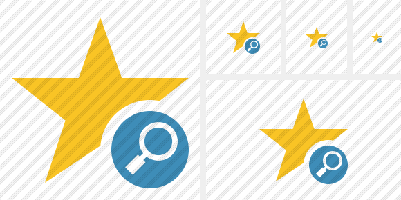 Star Search Icon Star Search Icon