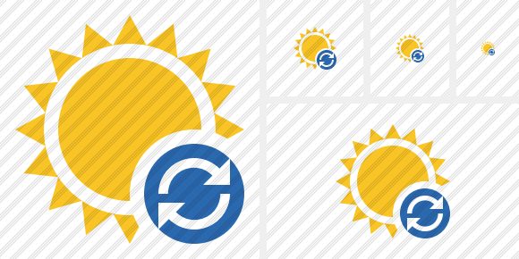 Sun Refresh Symbol