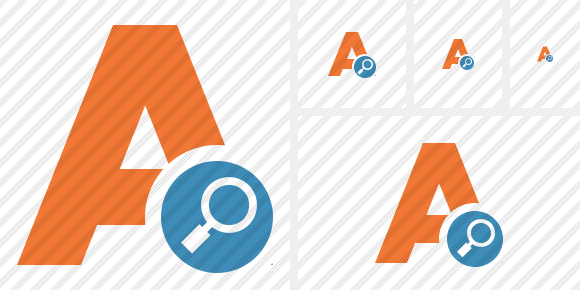Text Search Icon Text Search Icon