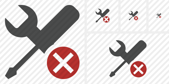 Tools Cancel Symbol