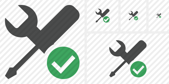 Tools Ok Icon Tools Ok Icon