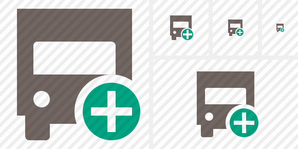 Transport 2 Add Icon Transport 2 Add Icon