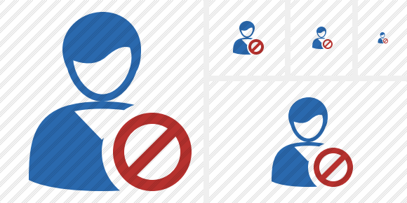 User 2 Block Icon User 2 Block Icon
