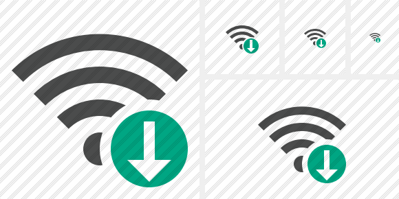 Wi Fi Download Icon Wi Fi Download Icon