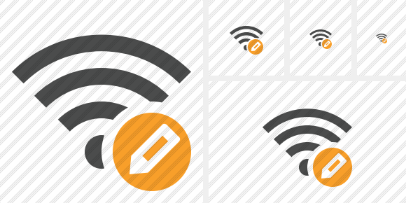 Wi Fi Edit Icon Wi Fi Edit Icon