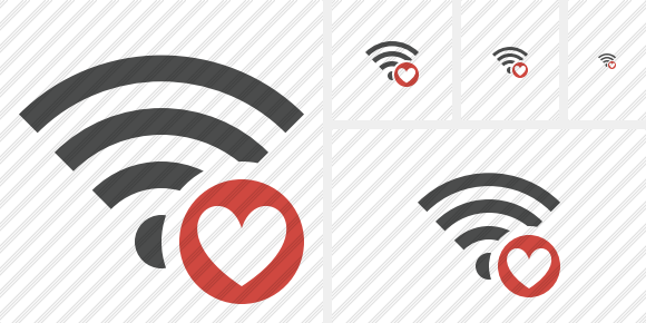 Wi Fi Favorites Icon