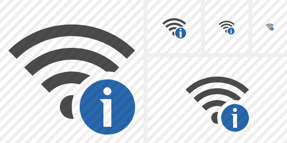 Wi Fi Information Icon Wi Fi Information Icon