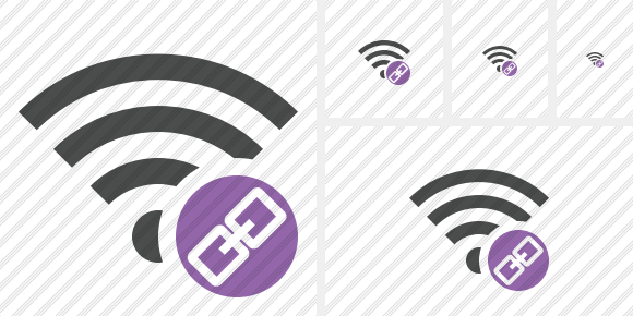 Wi Fi Link Icon Wi Fi Link Icon