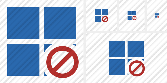 Windows Block Icon Windows Block Icon