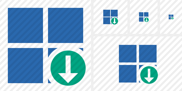 Windows Download Icon Windows Download Icon