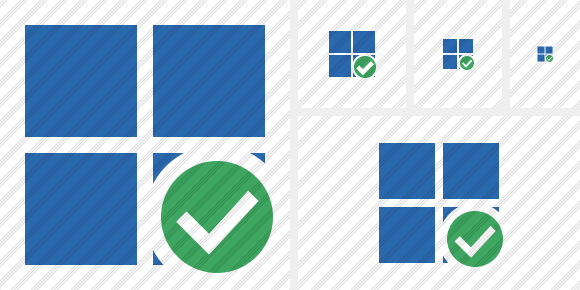 Windows Ok Icon Windows Ok Icon
