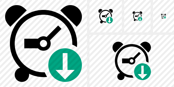 Alarm Clock Download Symbol