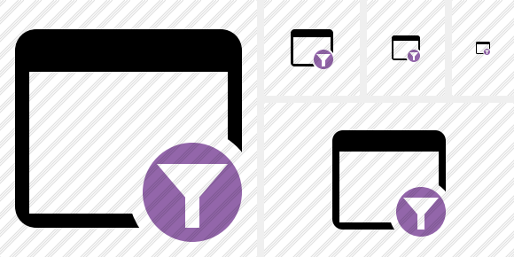 Application Filter Icon
