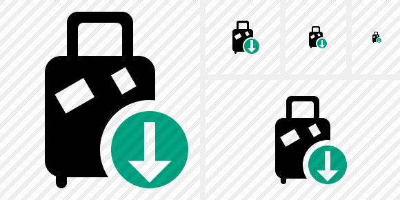 Baggage Download Symbol