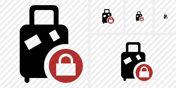 Baggage Lock Icon