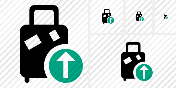 Baggage Upload Symbol