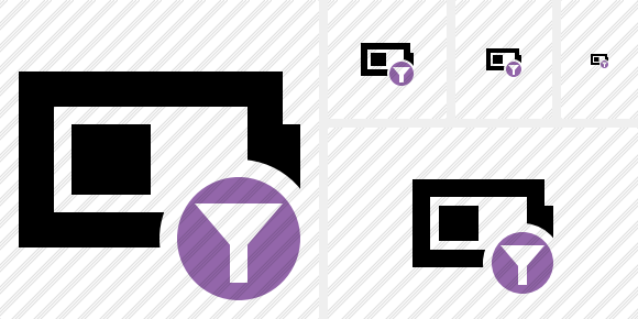 Battery Filter Symbol