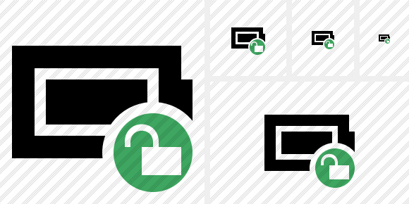 Icono Battery Full Unlock Icono Battery Full Unlock
