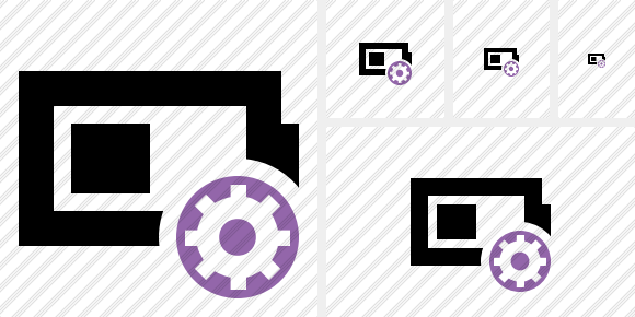 Icône Battery Settings