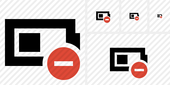 Battery Stop Symbol