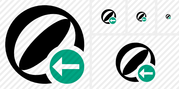 Beach Ball Previous Symbol Beach Ball Previous Symbol