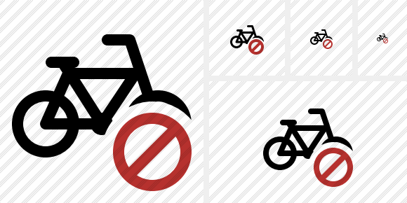 Bicycle Block Icon