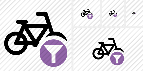 Bicycle Filter Icon