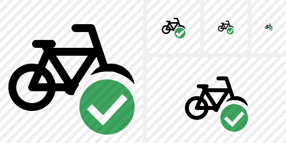 Bicycle Ok Icon