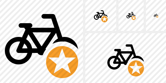 Bicycle Star Symbol