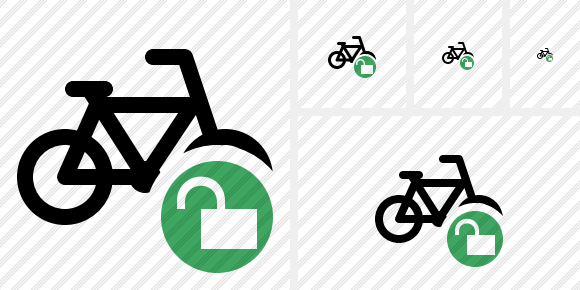 Bicycle Unlock Symbol