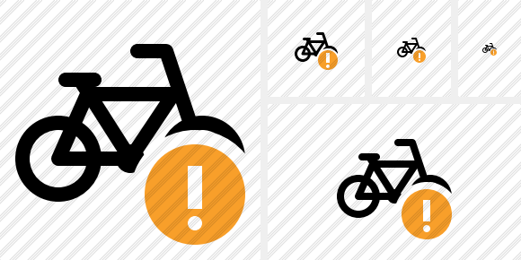 Bicycle Warning Symbol