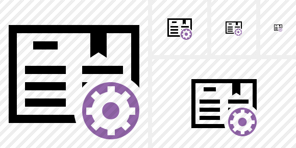 Icono Book Settings