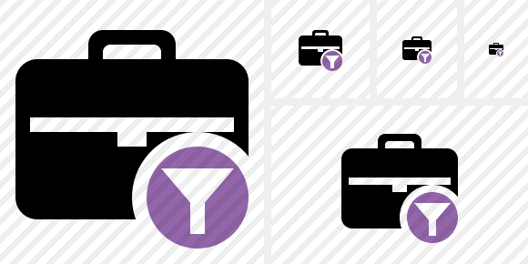 Briefcase Filter Icon