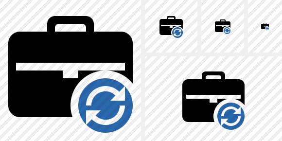 Briefcase Refresh Icon