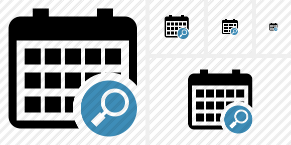 Calendar Search Symbol
