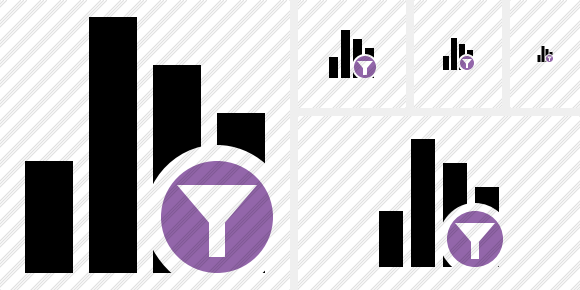 Icona Diagramma Filtro