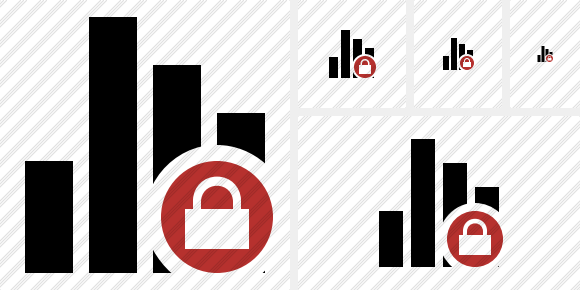 Chart Lock Symbol