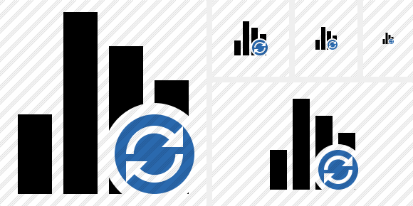 Icona Diagramma Refresh