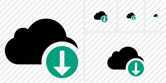 Cloud Download Symbol