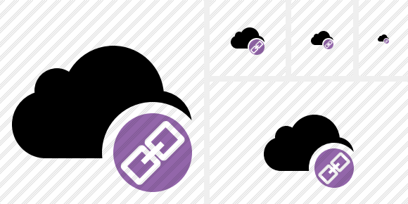 Cloud Link Icon Cloud Link Icon