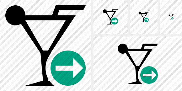 Cocktail Next Symbol