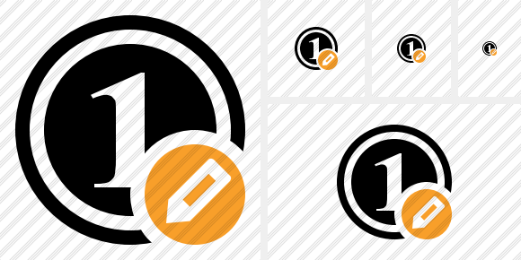 Coin Edit Icon Coin Edit Icon