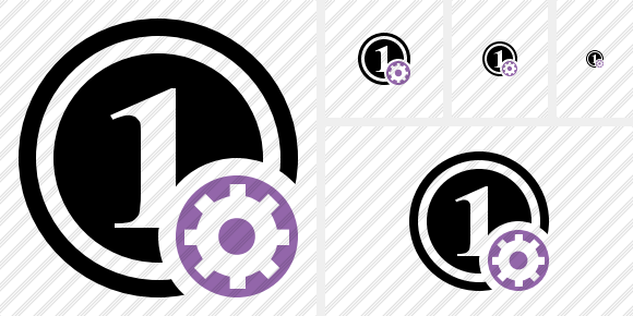 Coin Settings Icon Coin Settings Icon