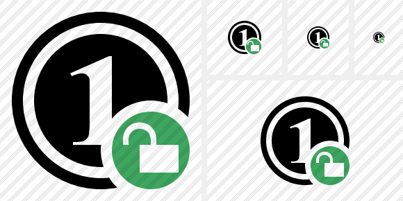 Coin Unlock Icon Coin Unlock Icon