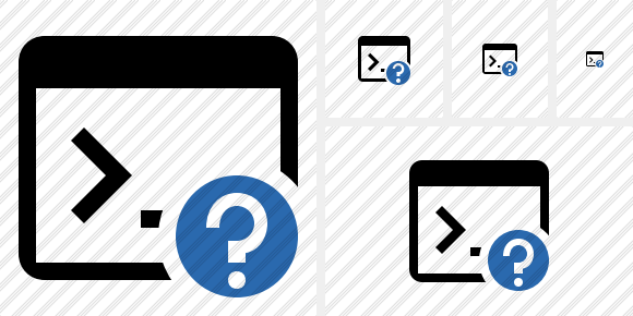 Command Prompt Help Icon Command Prompt Help Icon