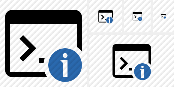 Command Prompt Information Icon Command Prompt Information Icon
