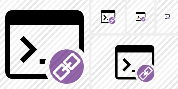 Command Prompt Link Symbol